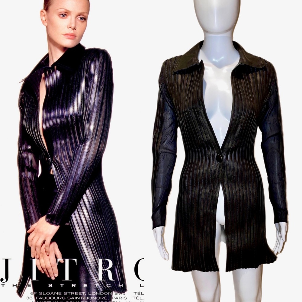 Jitrois 1999 vintage leather jacket
